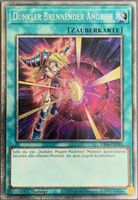 YuGiOh Platinum Secret Rare | Dunkler brennender Angriff