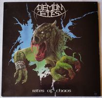 Demon Eyes – Rites Of Chaos - LP - 1984 - First Press