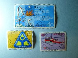 1972 Sonderpostmarken 2 517 - 519 ET Vollstempel