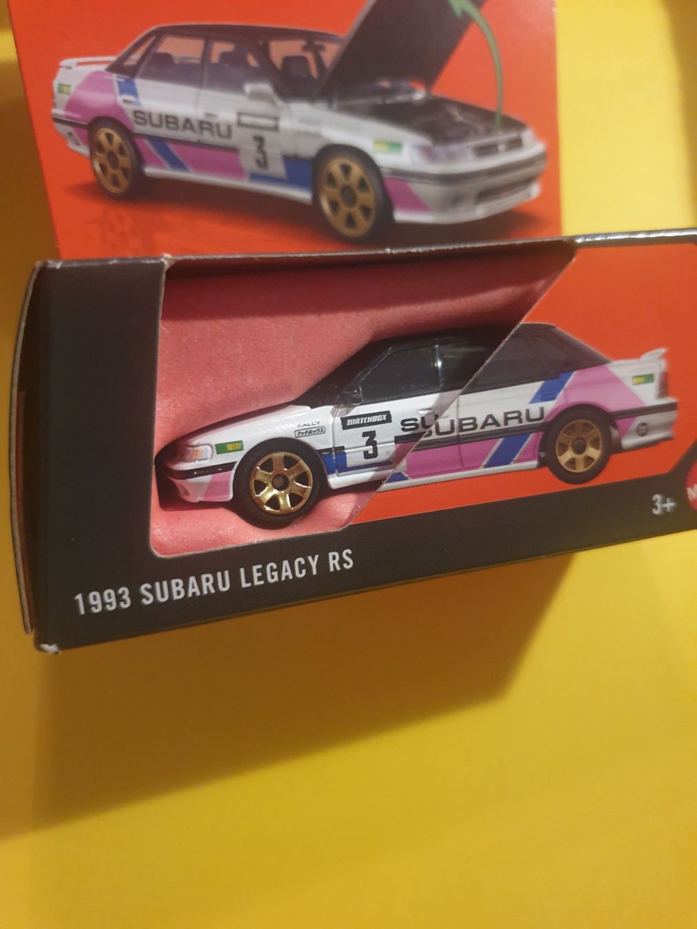Matchbox Modellini d'auto: Matchbox 1993 SUBARU LEGACY RS – Nuovo e nell'imballaggio originale da Oftringen venduto da Rotor 5