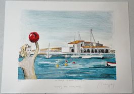 Lithografie von Rudy Schwizgebel / EA    (ID b4664)