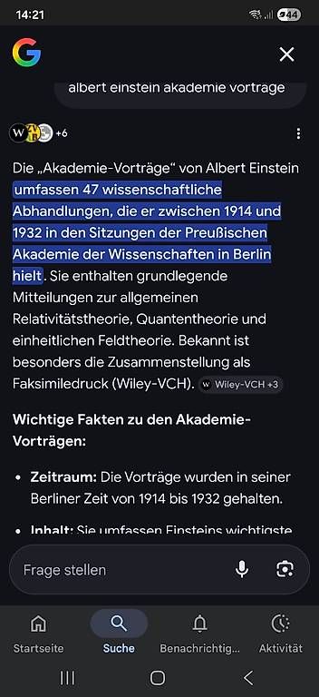 Libri: Albert Einstein Akademie Vorträge  – Usato da Trachslau venduto da scorpion02 4