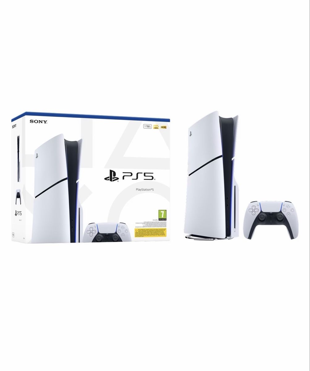 Sony Konsolen: PlayStation 5 Disc Edition + 2 Controller + UFC 5 – Gebraucht aus St. Gallen von phyzz