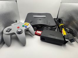 Nintendo 64 Konsole mit Controller