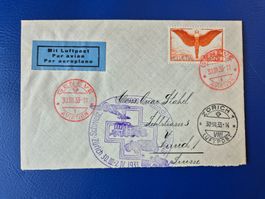 Luftpostbrief Genf - Zürich 30.III.33