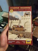 Zvezda Belagerungsmaschinen Kit No.2 neu OVP 1/72 (x)