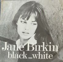 Vinyl Single Jane Birkin - Black...white