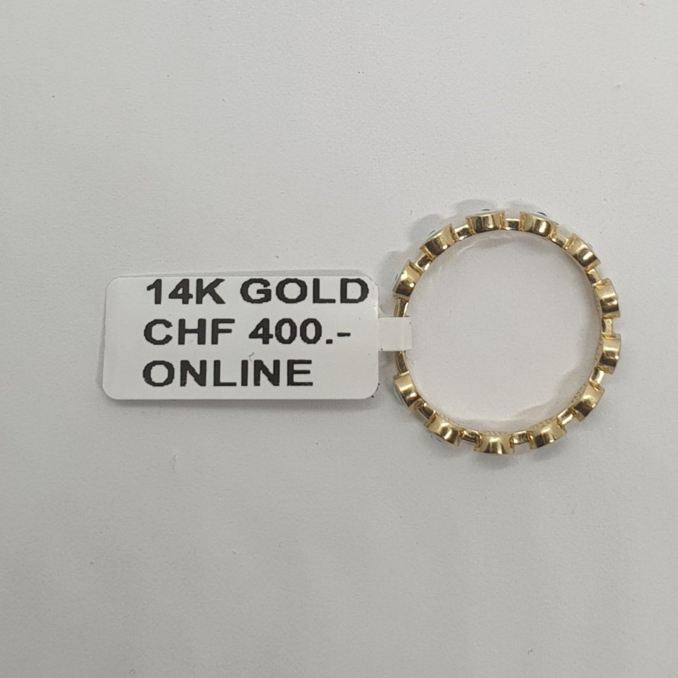 Anelli: Echt 14K Gold Ring – Usato da Luzern venduto da Goldhaus-Luzern 3