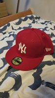 New Era 59FIFTY New York Yankees Cap – Rot (Grösse 7 ⅛)