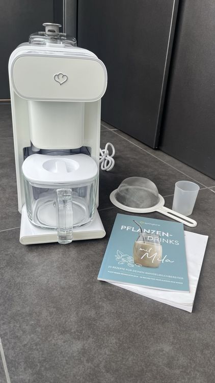 Machine à Lait Végétal Springlane Mila - Lait D'amande Maison En 1 Clic !