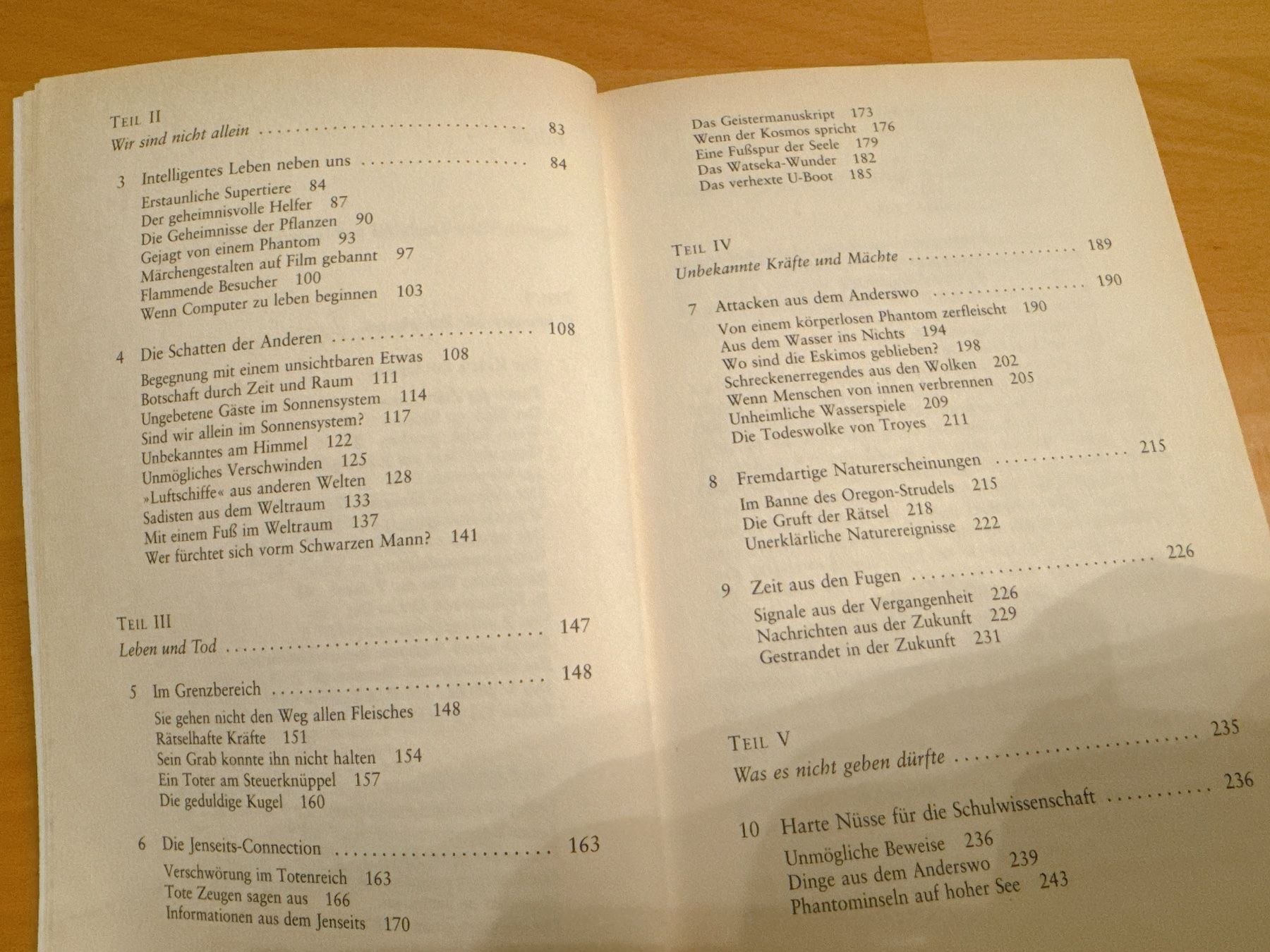 Libri: Rätselhafte Wirklichkeiten - Viktor Farkas – Usato da Muttenz venduto da denise06 3