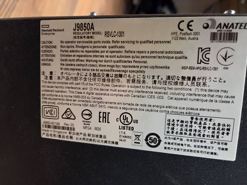 Hubs & Switches: Aruba HP 5400R J9850A Switch – Gebraucht aus Triesenberg von Deicha 2