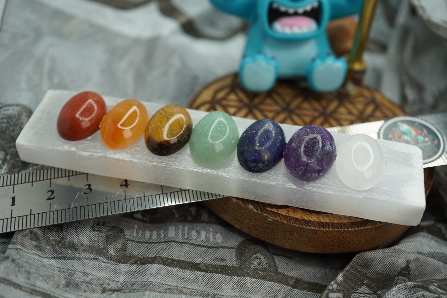 Mineralien & Heilsteine: Selenit  Stab Chakra     (Räumung!) – Neu und originalverpackt aus Eschenbach SG von topstone 5