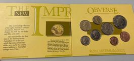 Australien 1988 Mint Set, komplette Münzsammlung Top