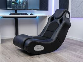 Fauteuil Gaming 2.1 Audio avec Subwoofer, pliable.
