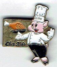 Placchette & Badge: Koch Aldo Schweinchen – Usato da Hinterkappelen venduto da Schampus
