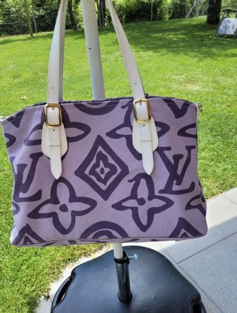Louis Vuitton Purple Monogram Tahitienne Cabas