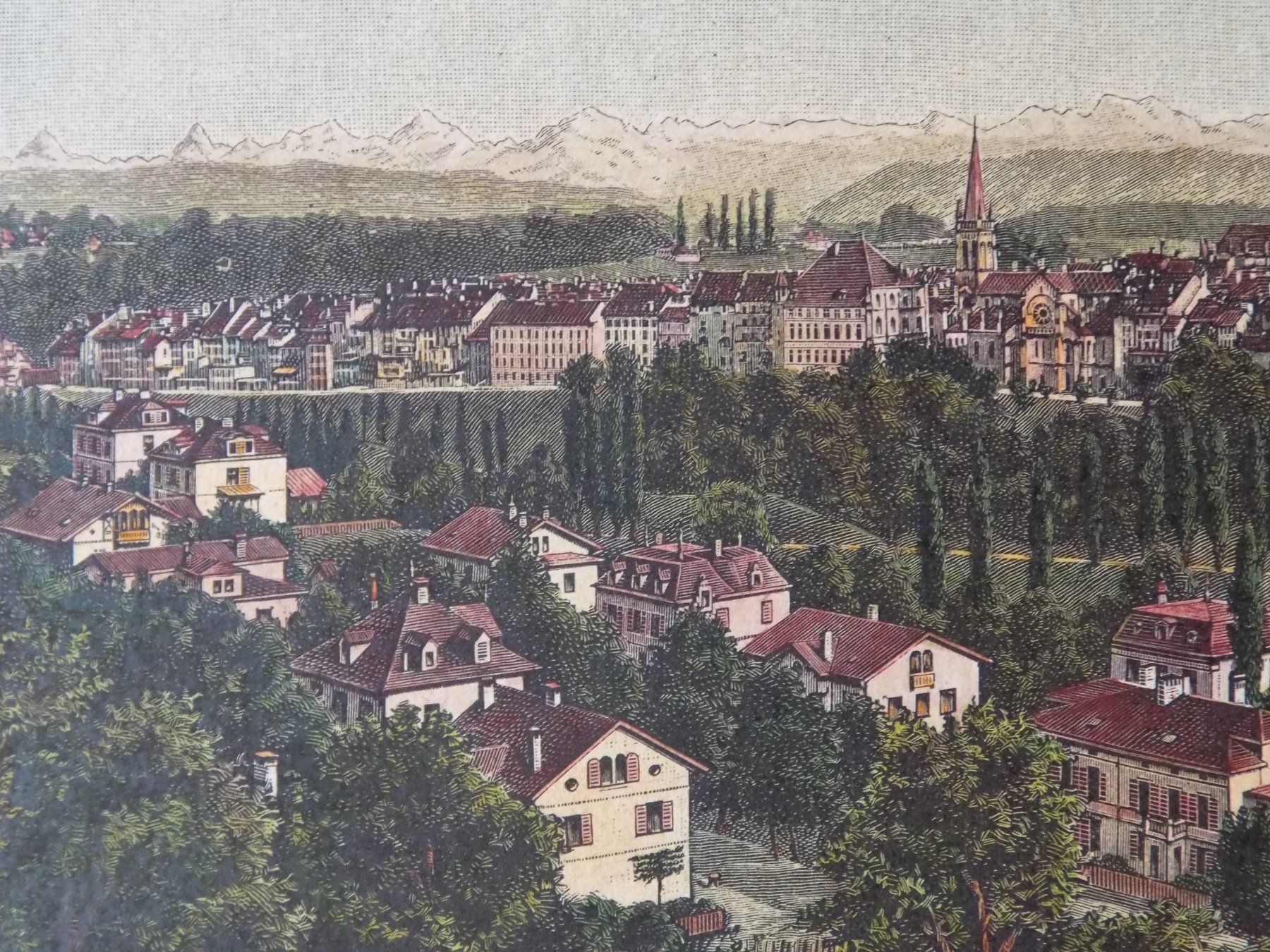 Incisioni: Bern kolorierte Xylographie – Usato da Risch venduto da Rischli15 8