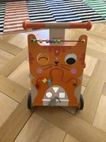 Janod Lauflernwagen Tier Motiv, Spielspass für Kleine Entdec
