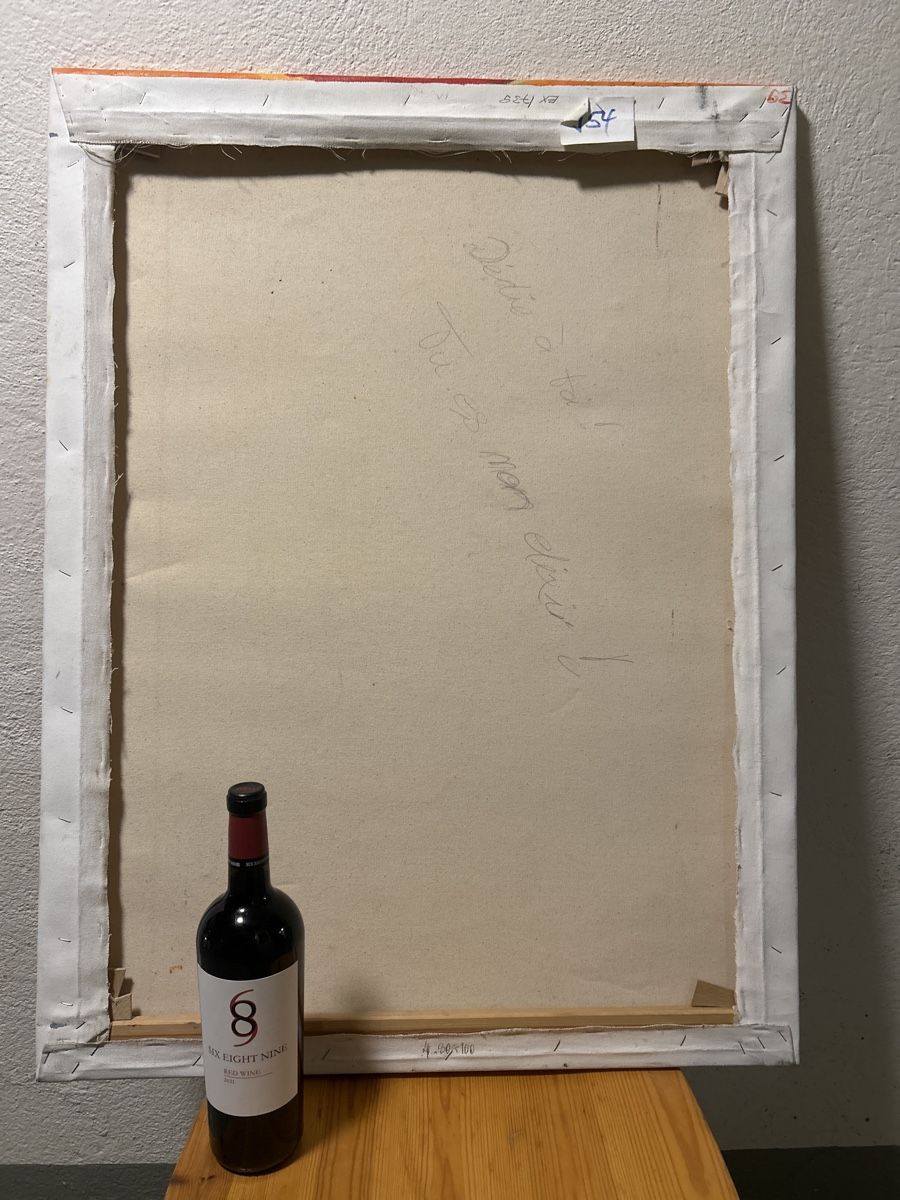 Dipinti: Originales Gemälde, signiert, Ölgemälde – Usato da Glarus venduto da KunstWerkEr-LS87 4