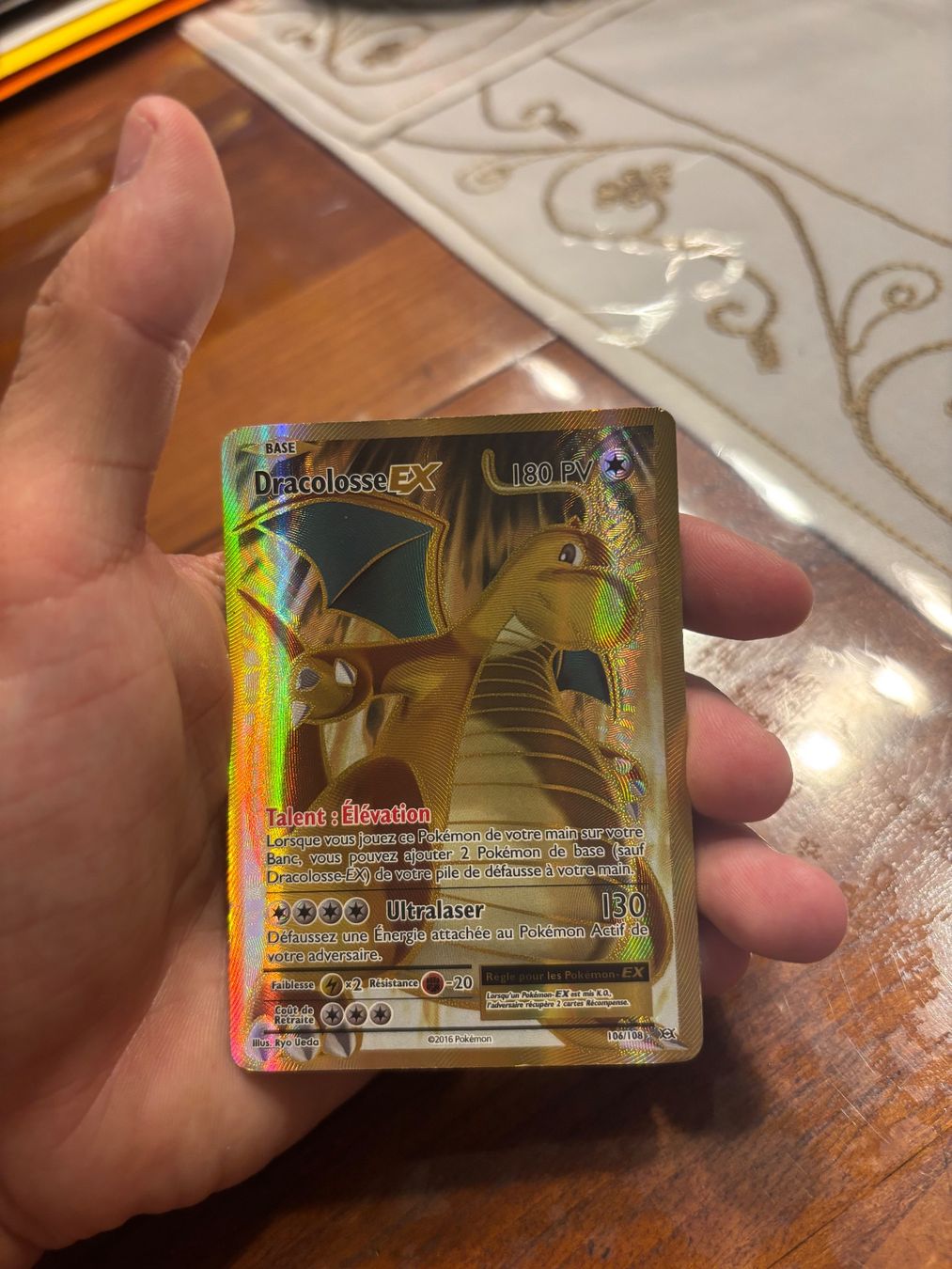 Pokémon Carte collezionabili: Dracolosse EX Secrete – Usato da Cointrin venduto da Adrien.lpsfr