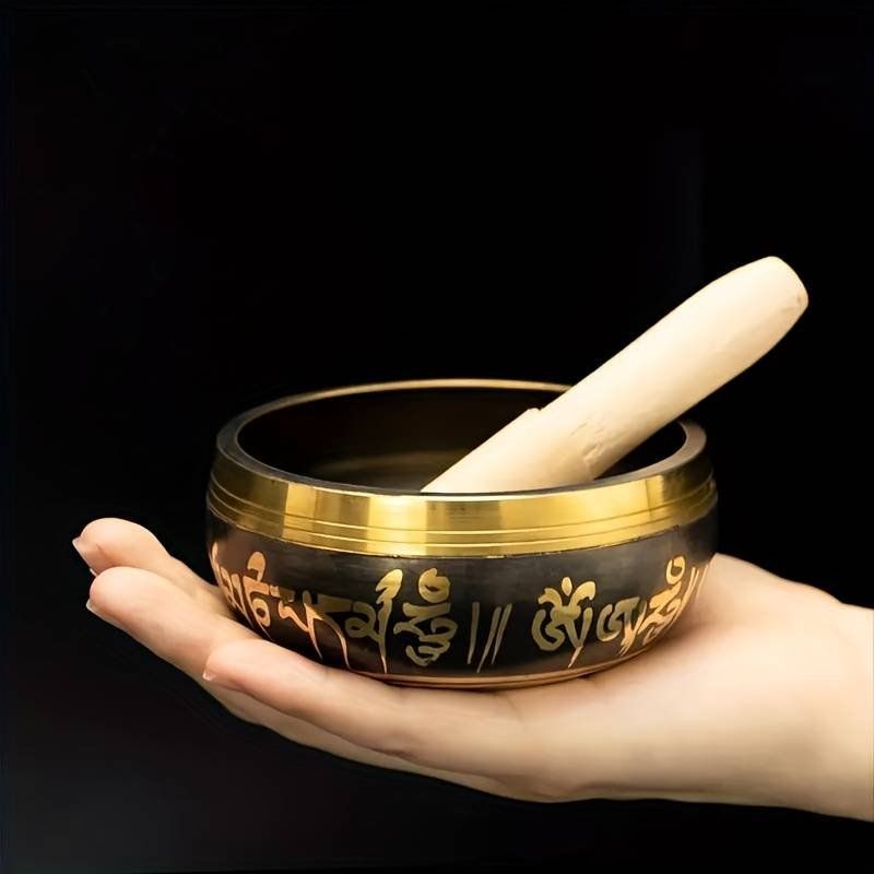 Strumenti musicali: Authentische nepalesische Klangschale - D 11.5 cm – Nuovo e nell'imballaggio originale da Zürich venduto da Mark_Hi-Tech 2