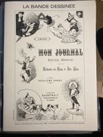 Frankreich 1988 A4-Faltblatt La Bande Dessinee MH gest+SD