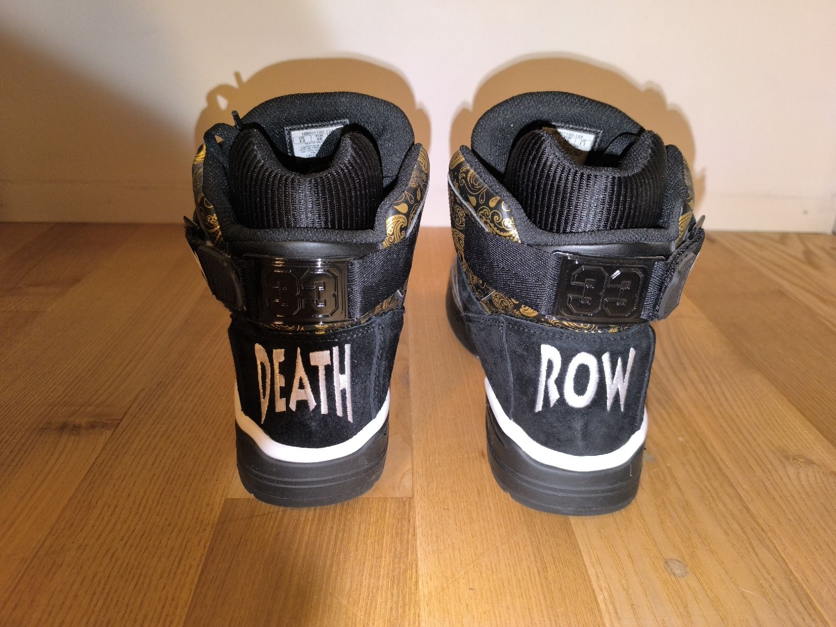 Scarpe da uomo: EWING 33 HI X DEATH ROW – Usato da Wikon venduto da Jay.Z 3