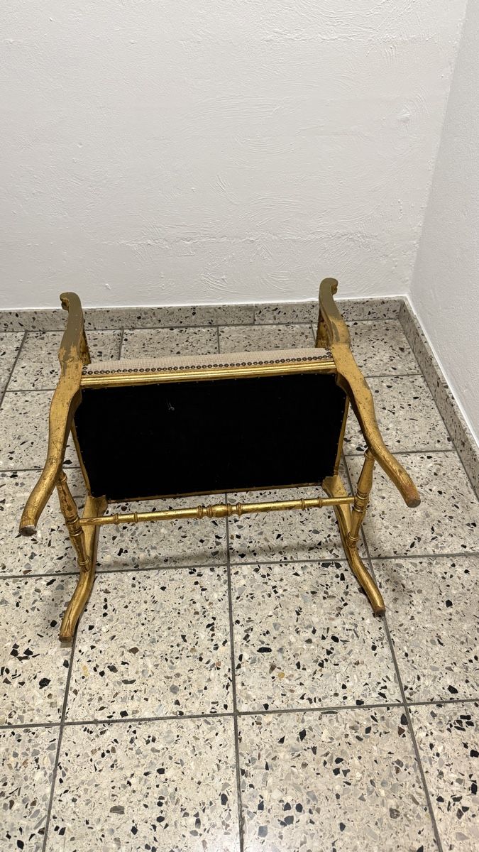 Sgabelli: Sitzbank mit Blumenmuster, Vintage Stilmöbel – Usato da Wald ZH venduto da Walder8636 4
