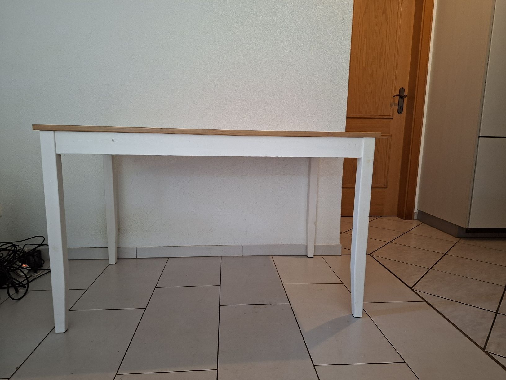 Ikea Set di tavolo e panche: 2* Bistrup Stuhl mit Lerhamn Tisch – Usato da Rufi venduto da tui_g6y2 4