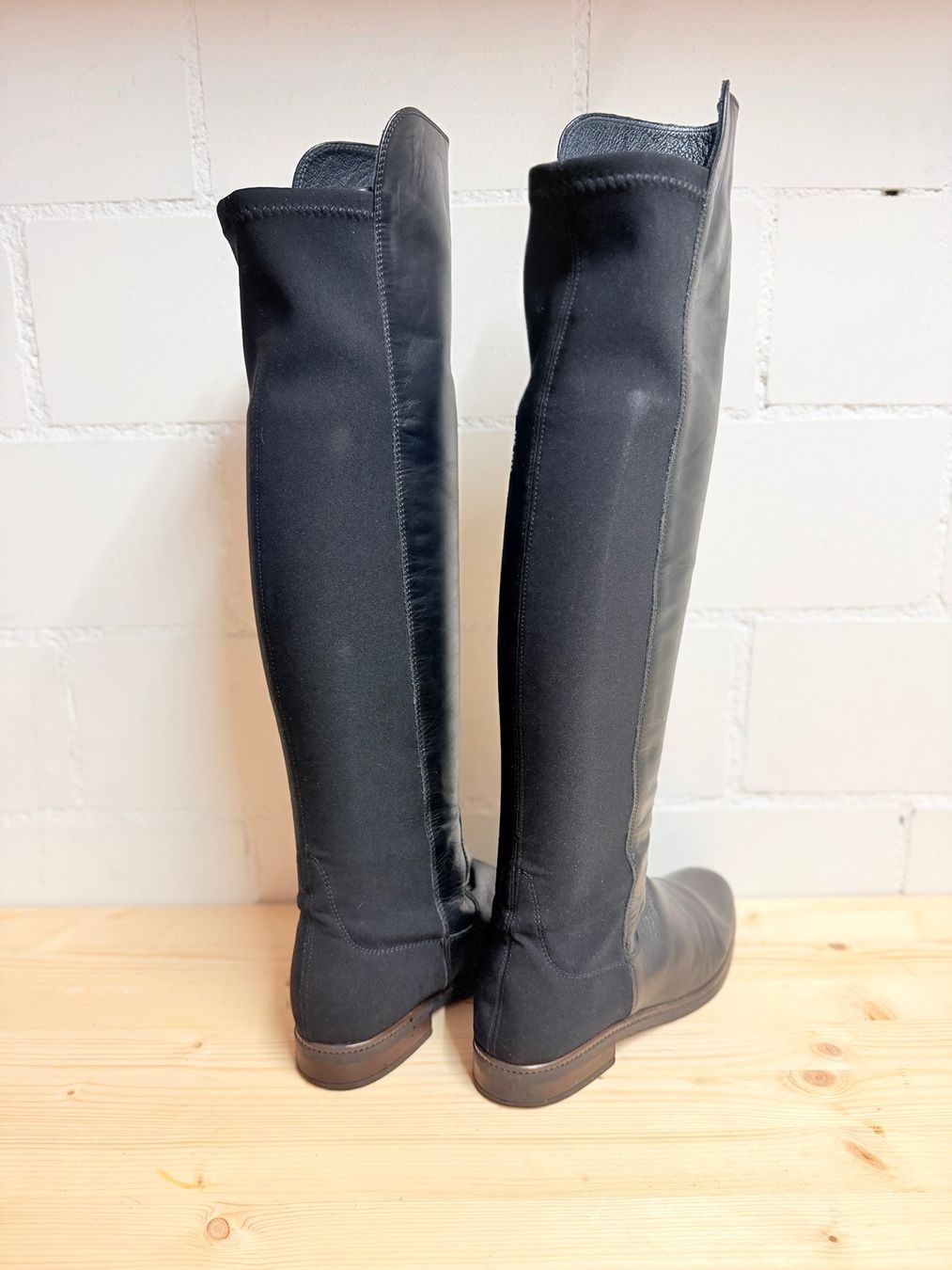 Globus Scarpe da donna: Globus Overknees schwarz Lammleder mit Stretch-Einsatz – Nuovo (secondo la descrizione) da Root venduto da Jo.Di 5
