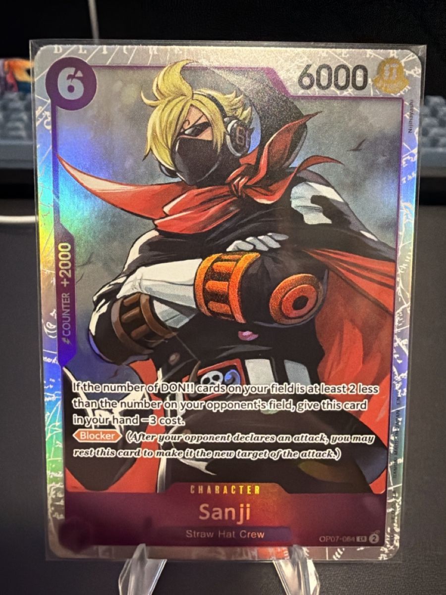 Bandai Carte collezionabili: One Piece Karte Holo Sanji – Nuovo (secondo la descrizione) da Kriens venduto da Ajiani