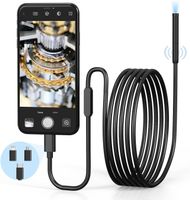Wifi Endoskopkamera HD mit LED Licht für Smartphone 3m