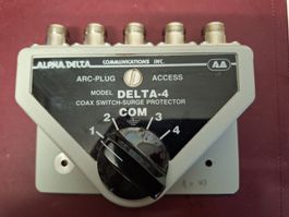 Coax Switch 4 - Fach Delta 4