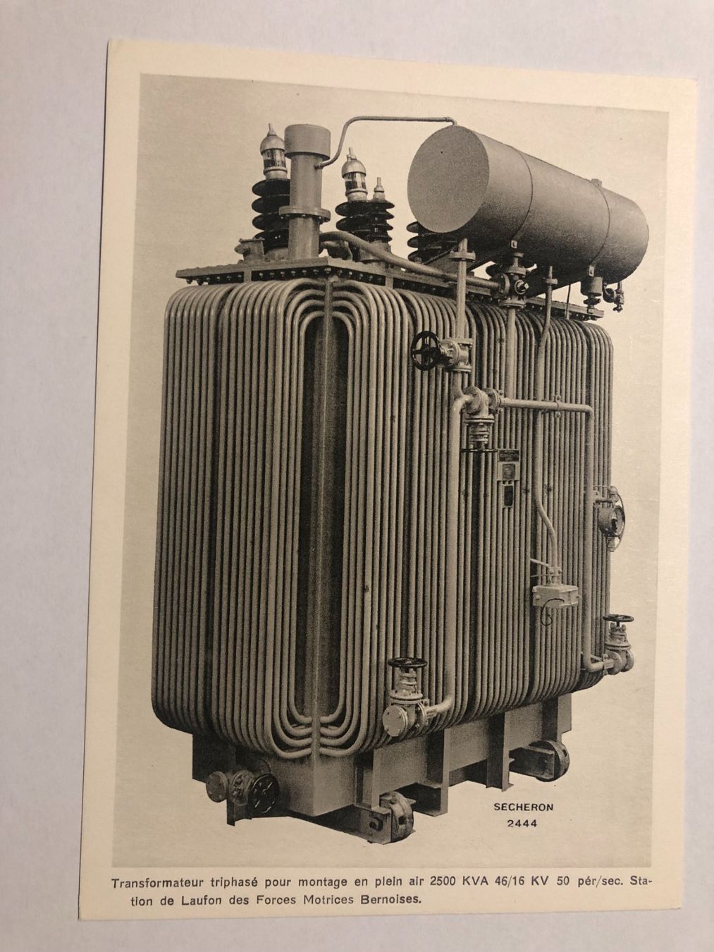 Cartes postales: Transformator SECHERON 2444 2500 KVA Geneve – D'occasion à Pfäffikon ZH par Waltoversand