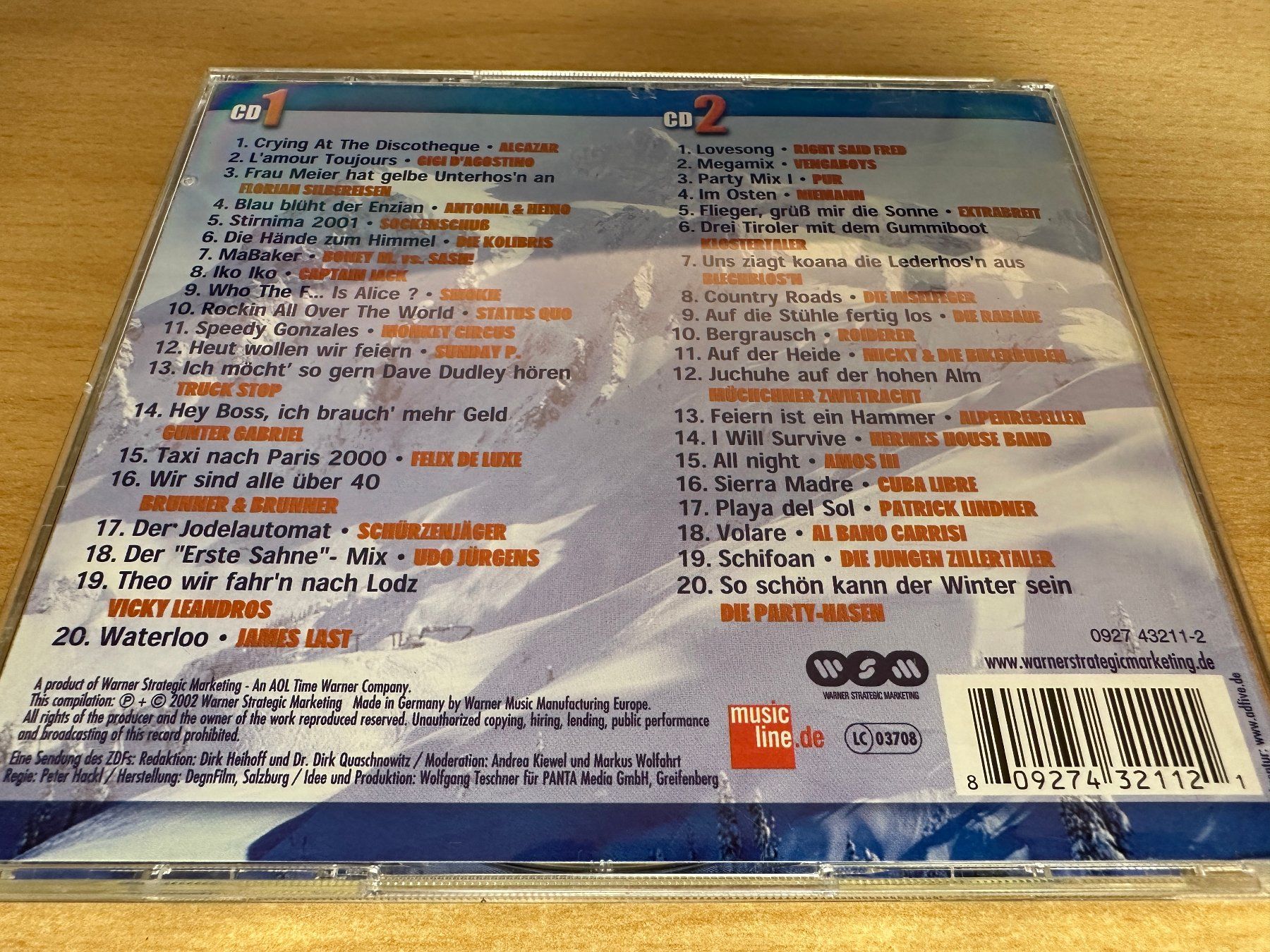 CD: Various – Die Après Ski Show Volume 2 - 2 CD – Usato da Rikon im Tösstal venduto da Alpenmutz 1