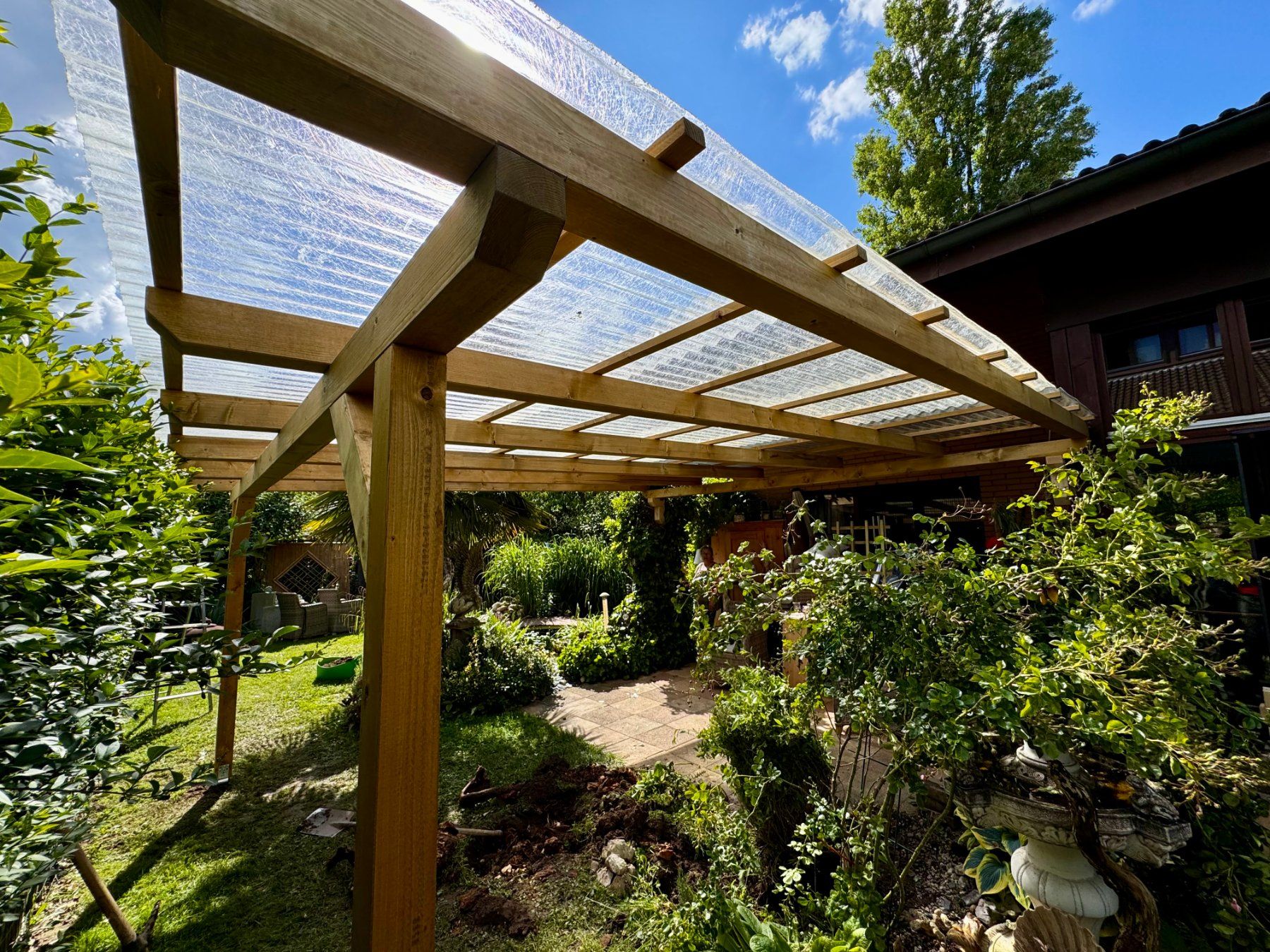 Casette da giardino & serre: Handgefertigte Pergola – Nuovo (secondo la descrizione) da Böckten venduto da unikatum 2