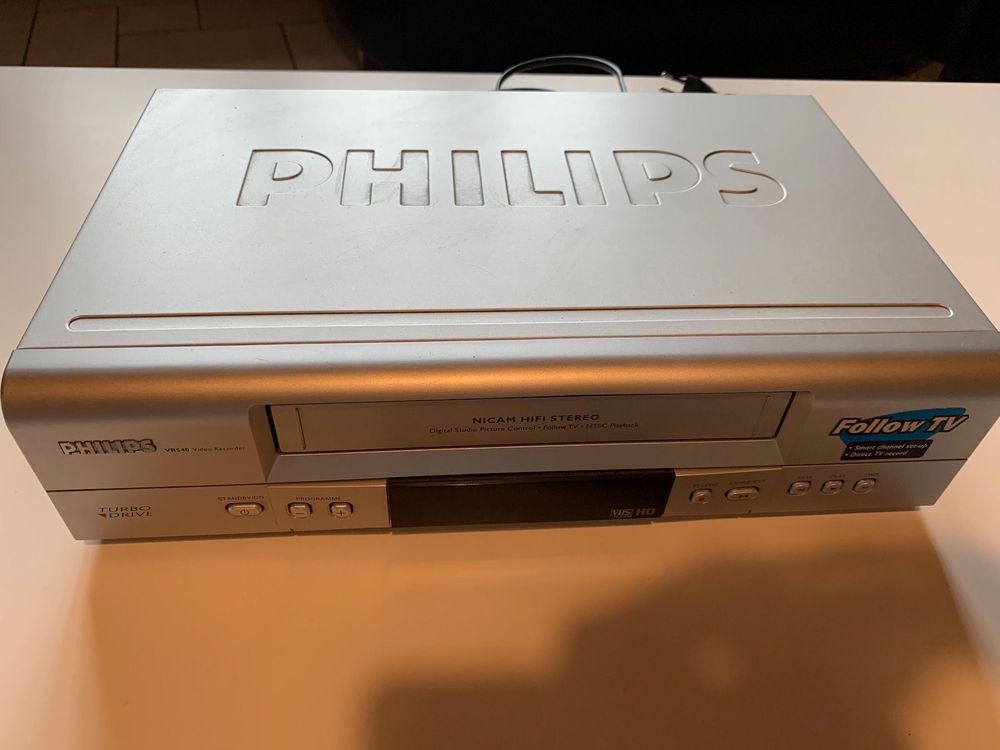 Lecteur cassette VHS Phillips