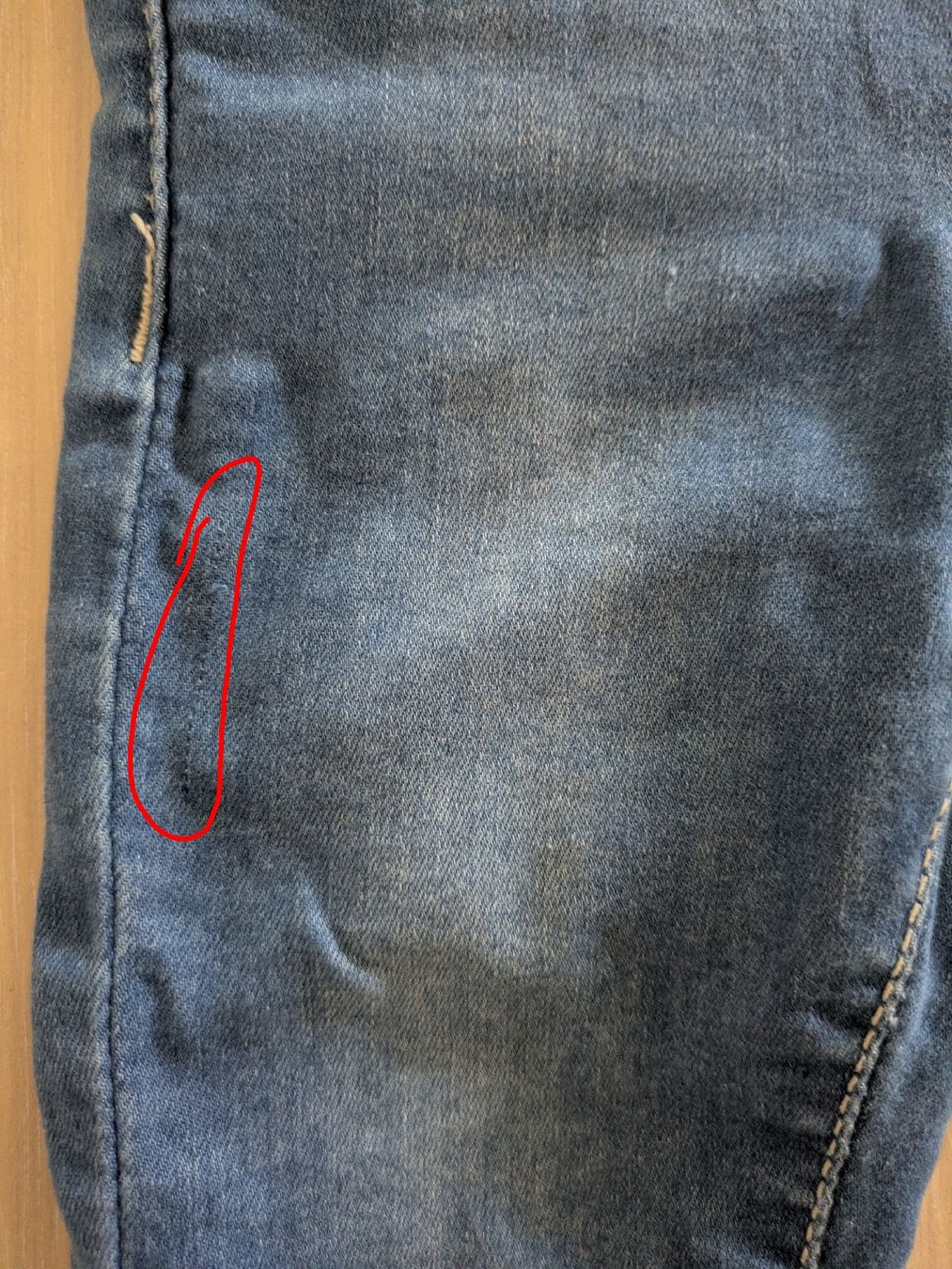 Pantaloni: Capri-Jeans von Staccato, Grösse 92 – Usato da Kölliken venduto da mic_9n9d 3