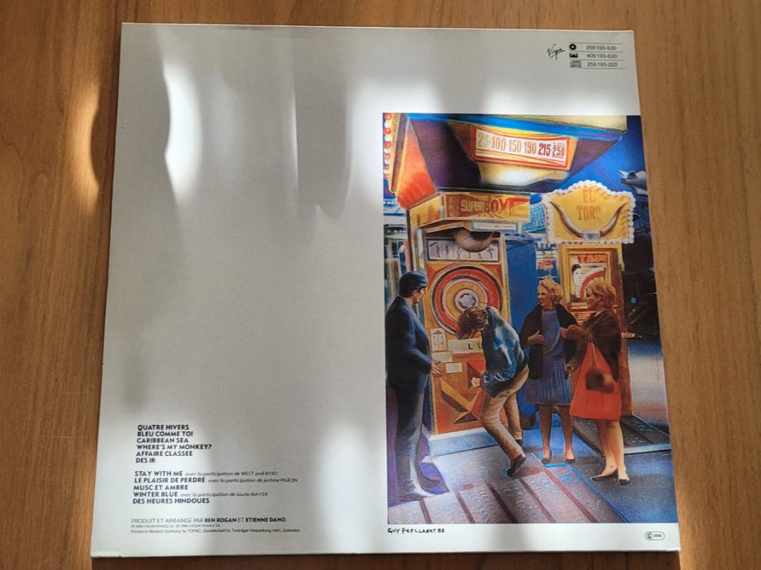 Vinyles: LP  Étienne Daho – D'occasion à Martigny par MZ-67 1