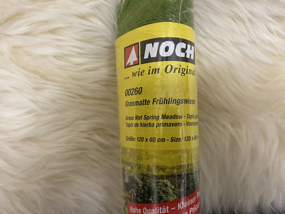 Noch Modellini di ferrovie: NOCH 00260 Grasmatte Frühlingswiese – Nuovo e nell'imballaggio originale da Thalwil venduto da millaard_p 1