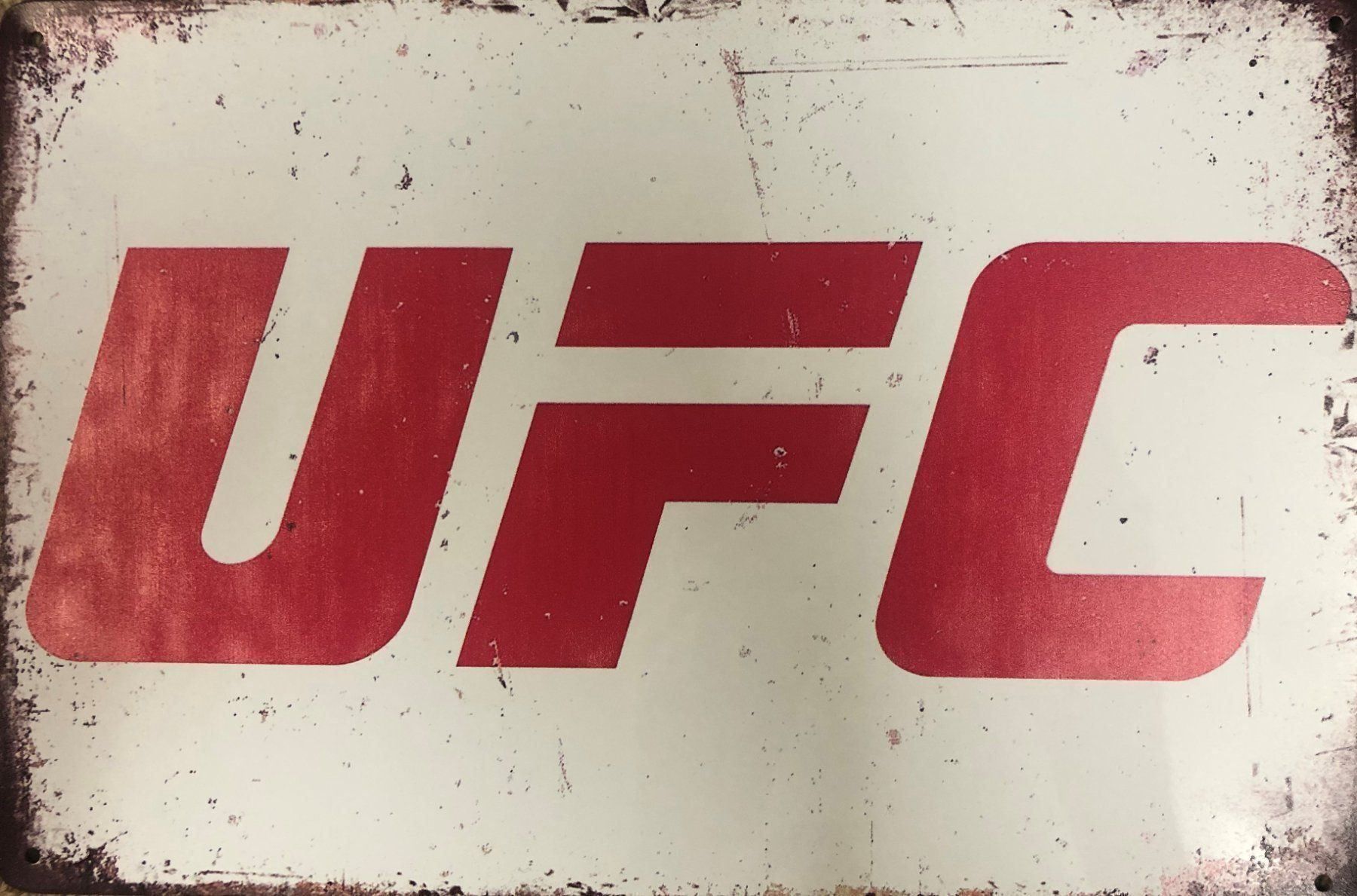 Schilder: UFC Blechschild 30 x 20 cm Ulitmate McGregor Käfig Kampf – Neu und originalverpackt aus Dättlikon von easythings