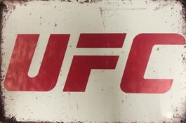 UFC Blechschild 30 x 20 cm Ulitmate McGregor Käfig Kampf