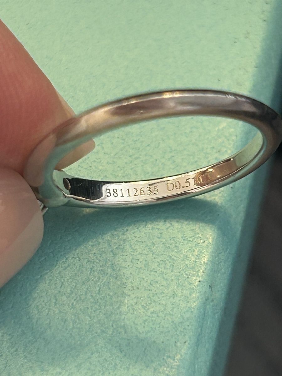 Tiffany & Co. Anelli: Tiffany & Co. Diamant-Platin Ring – Usato da Basel venduto da David_2019 3