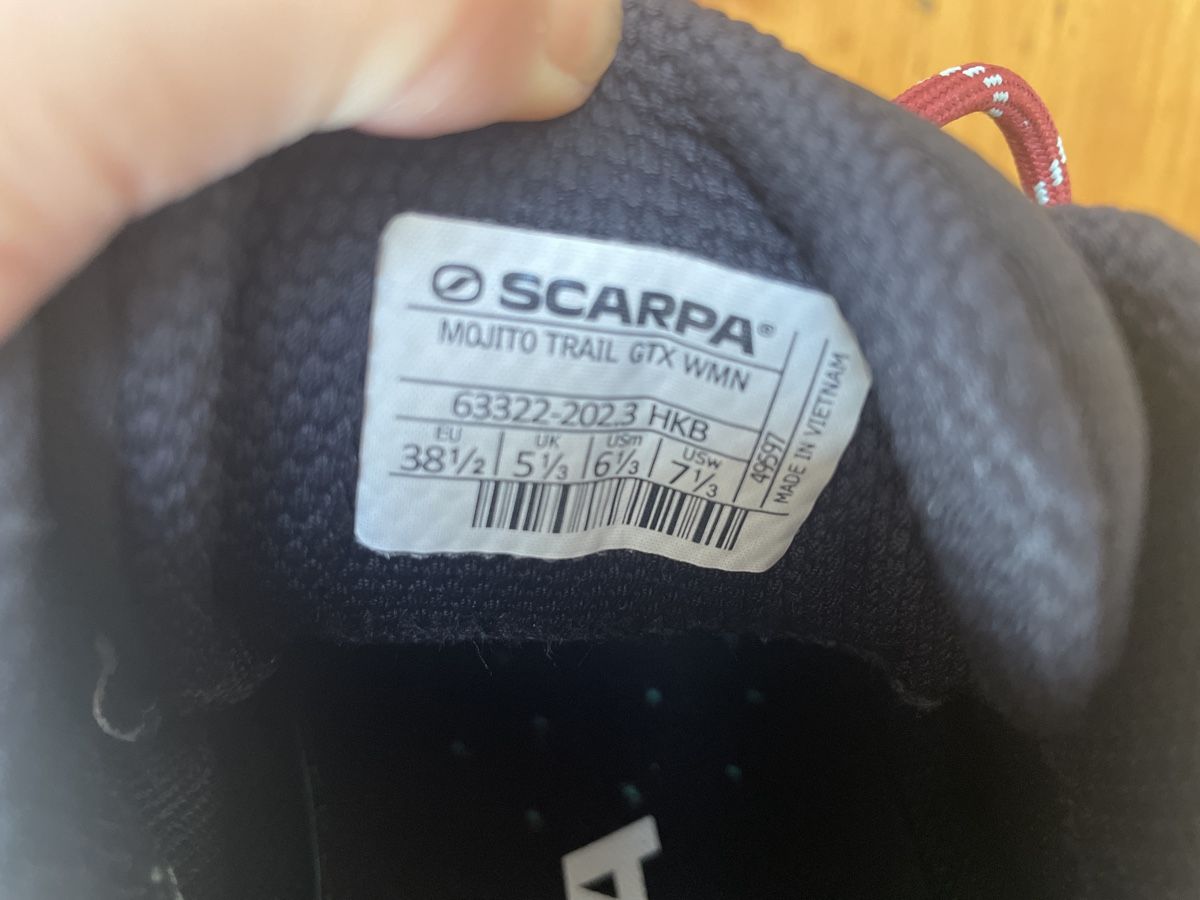 Scarpa Scarpe da donna: SCARPA/trekking shoes/38.5 – Usato da Genève venduto da iimon3 3