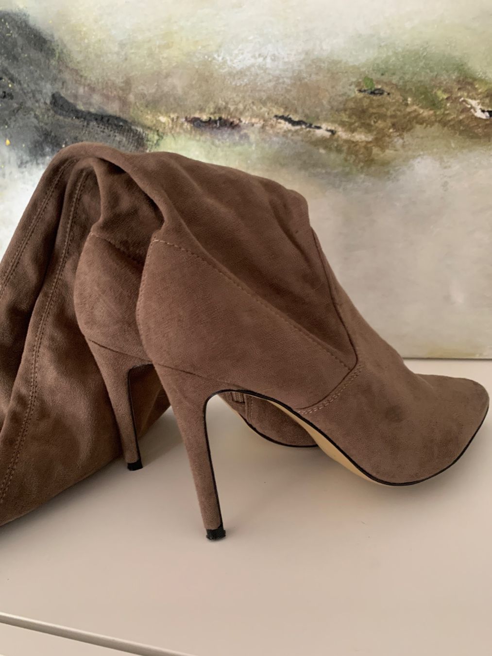 Scarpe da donna: Overknees wildlederoptik, 38 – Usato da Wallisellen venduto da preloved.fastfashion 3