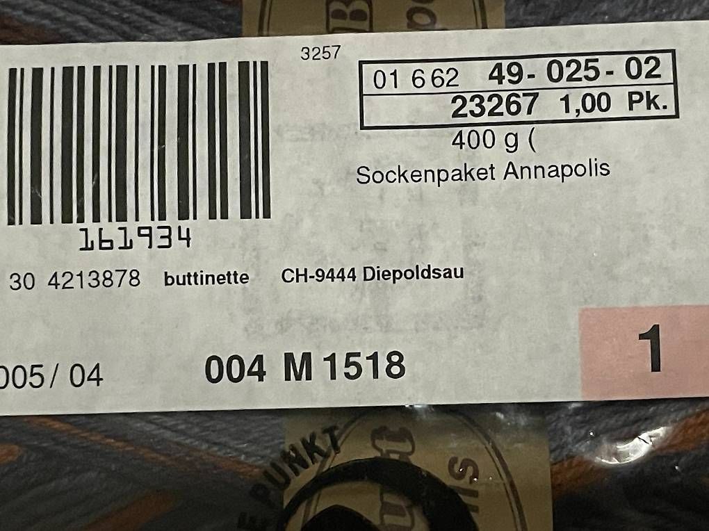 Lana: Sockenpaket Annapolis Garn (Nr174) – Usato da Zug venduto da Sotto2025 1