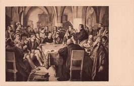 Reformations-Jubiläum 1917 - 8. Gespräch Zwingli und Luther