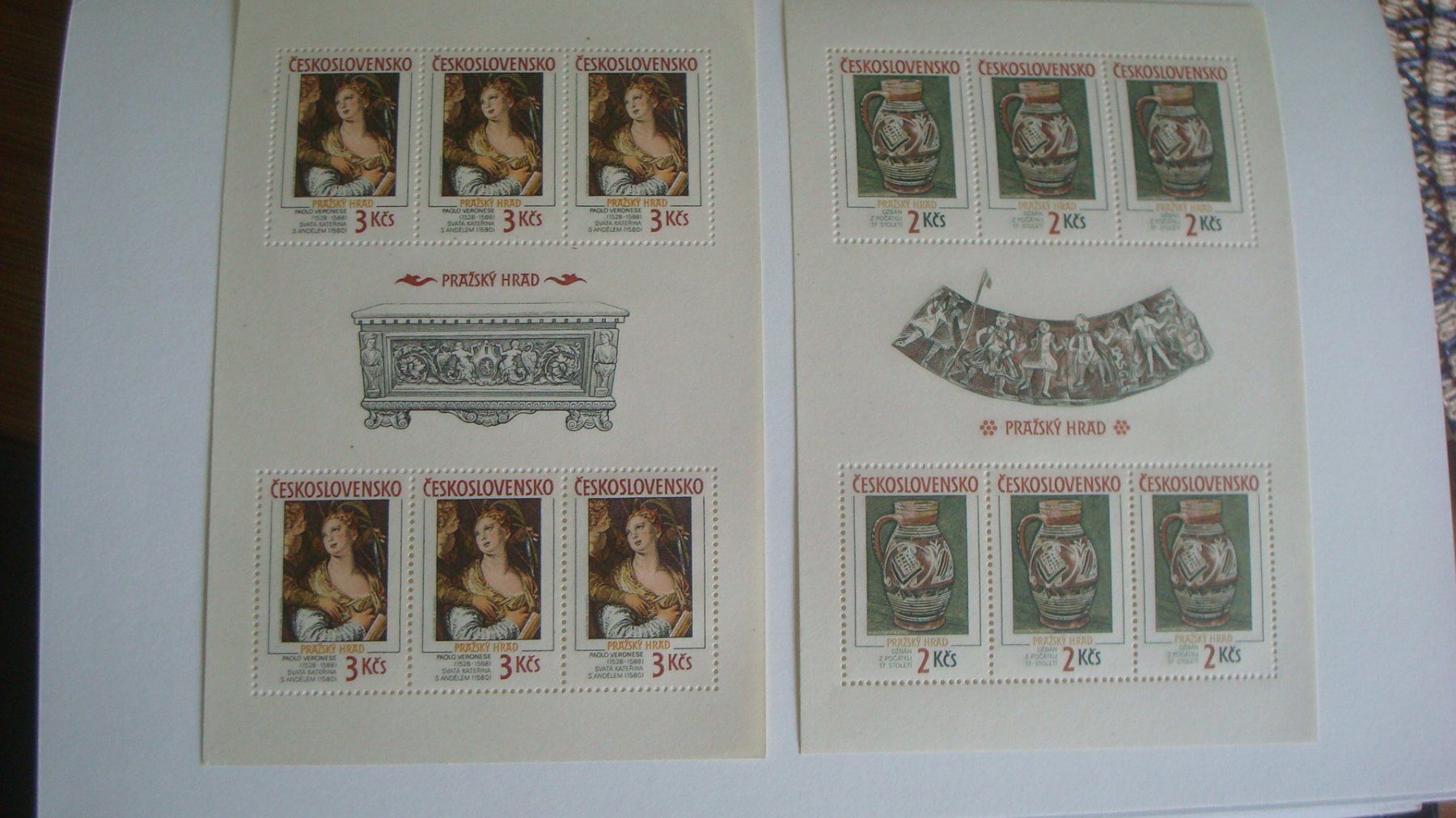 Tous les timbres: 2 Bögen Briefmarken Ceskoslovensko postfrisch – Neuf (Voir description) à Münchenstein par Pesci6