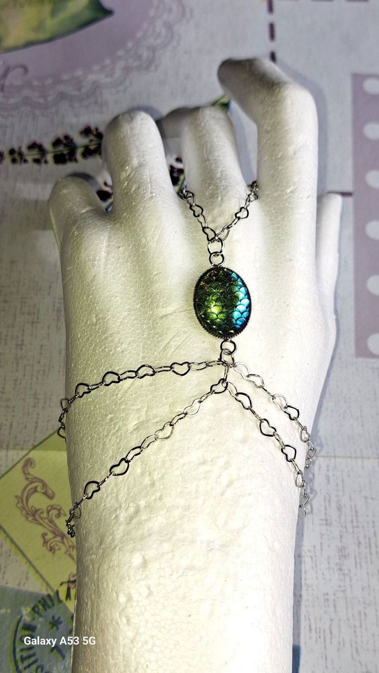 Armbänder & -reifen: Sklavenarmband = Ring-Armband – Neu (gemäss Beschreibung) aus Plagne von Reticulum01